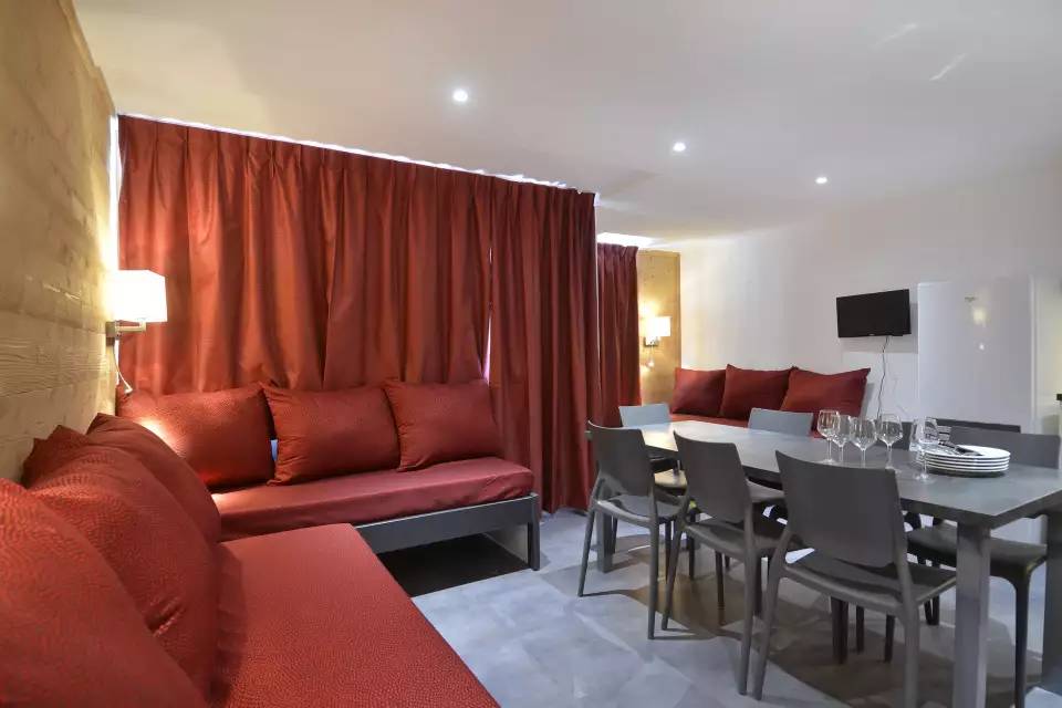Appartement confortable 2 pièces 5 personnes