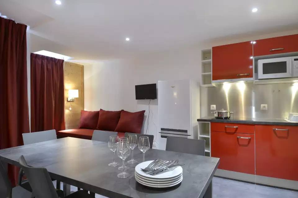 Appartement confortable 2 pièces 5 personnes