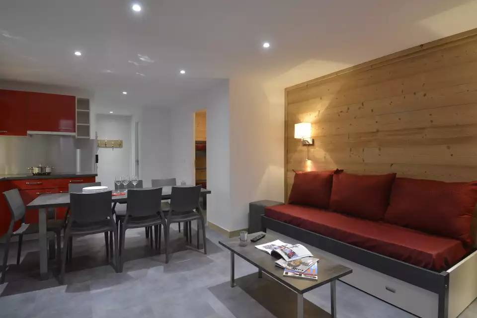 Appartement confortable 3 pièces 8 personnes