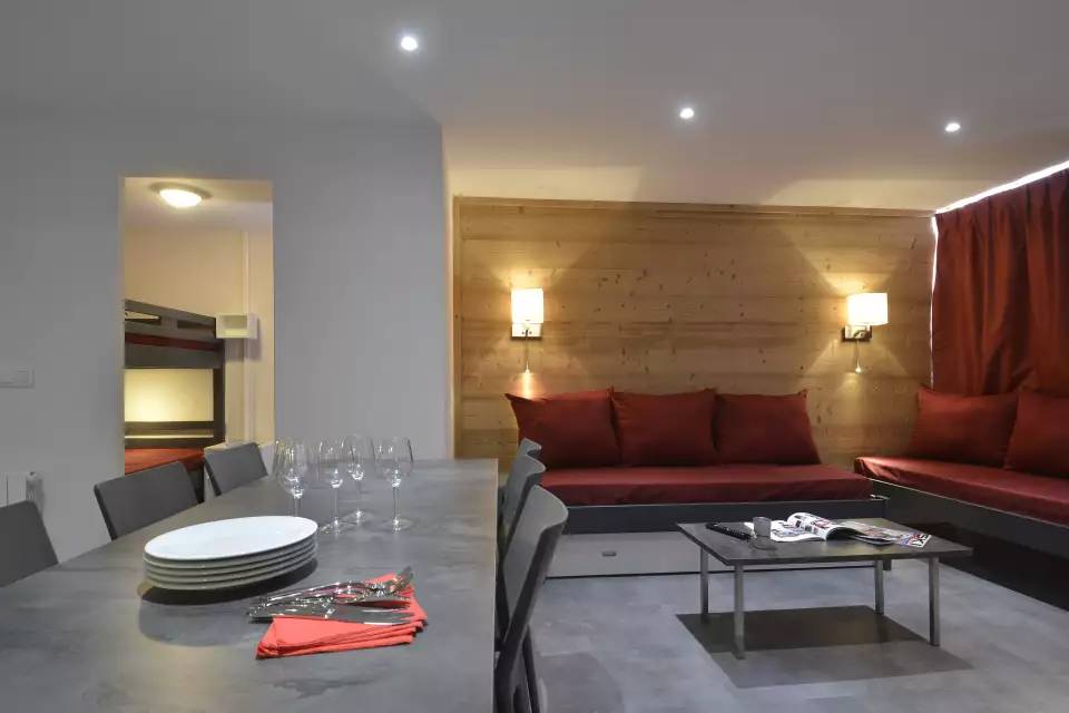Appartement confortable 3 pièces 8 personnes