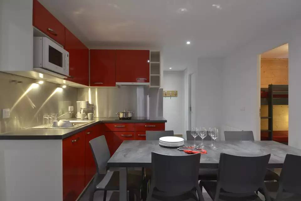 Appartement confortable 3 pièces 8 personnes